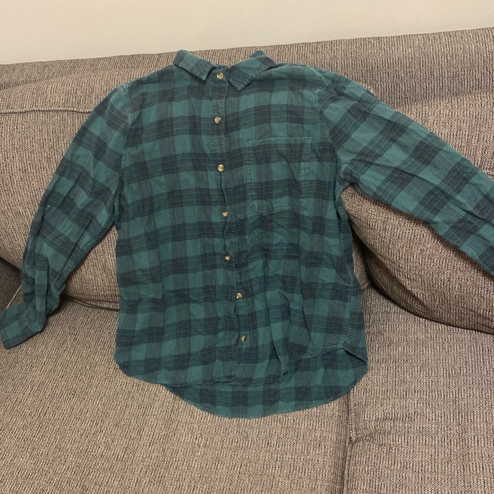 Green Women’s Flannel